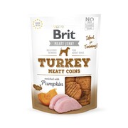 Brit Jerky Snack Turkey Meaty Coins 200g + prezent BRIT