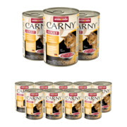 Animonda Carny Adult wołowina, kurczak i kaczka 400g x 12 + prezent ANIMONDA