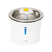 Catit Flower Fountain Steel Top fontanna z miską ze stali nierdzewnej 3l + prezent HAGEN CATIT