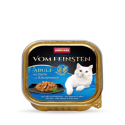 Animonda vom Feinsten NoGrain łosoś w sosie ziołowym 100g x 12 + prezent ANIMONDA