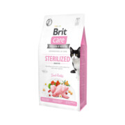Brit Care Cat Grain-free Sterilized Sensitive 7kg + prezent BRIT