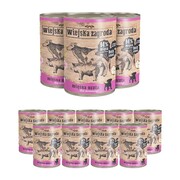 Wiejska Zagroda Puppy Mięsna Uczta 400g x 12 + prezent WIEJSKA ZAGRODA