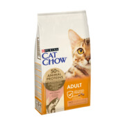 Cat Chow Adult Salmon 15kg + prezent PURINA CAT CHOW