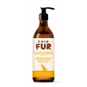 Fair Fur Szampon z odżywką 2 w 1 dla psów jasnych i białych 270 ml + prezent FAIR FUR