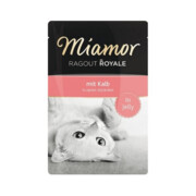Miamor Ragout Royale w galaretce cielęcina 100g x 12 + prezent MIAMOR