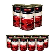 Animonda GranCarno Original Junior wołowina i serca indycze 400g x 12 + prezent ANIMONDA