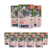 Bozita Feline w galaretce z łososiem 85g x 12 + prezent BOZITA