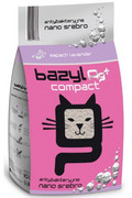 Żwirek Bazyl Ag+ Compact Lavender 5l + prezent BAZYL