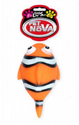 Pet Nowa Rybka gumowa Nemo z dźwiękiem 13,5cm + prezent PET NOVA