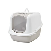 Savic Nestor Jumbo Toaleta dla kota beżowo-biała 66,5x48,5x46,5cm + prezent SAVIC