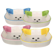 Trixie Miska ceramiczna w kształcie głowy kota 250ml + prezent TRIXIE