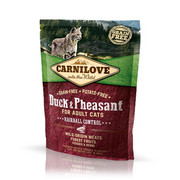Carnilove Cat Duck & Pheasant Hairball Control 0,4kg + prezent CARNILOVE