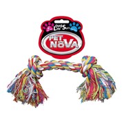 Pet Nova Sznur bawełniany 2 węzły 30cm + prezent PET NOVA
