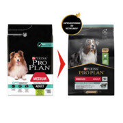 Pro Plan Medium Adult OptiDigest z jagnięciną 14kg + prezent PURINA PRO PLAN