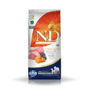 Farmina N&D GF Adult Medium & Maxi Dog Pumpkin Lamb & Blueberry 12kg + prezent FARMINA