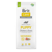 Brit Care Sustainable Puppy Chicken & Insect 1kg + prezent BRIT