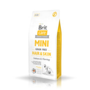 Brit Care Mini Grain-Free Hair & Skin 400g + prezent BRIT