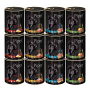 Piper mix 4 smaków 800g x 12 + prezent PIPER