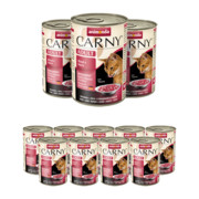 Animonda Carny Adult wołowina i serca 400g x 12 + prezent ANIMONDA