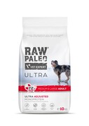 VetExpert Raw Paleo Ultra Beef Medium & Large Adult 10kg - sucha karma z wołowiną dla psów średnich ras + prezent RAW PALEO