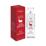 Over Zoo Perfumy o zapachu truskawkowym dla psów 100ml + prezent OVER-ZOO