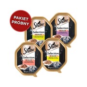 Sheba Tacka Sos mix 4 smaków 85g x 12 + prezent SHEBA