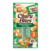 Inaba Cat Churu Bites Kurczak z miękkim nadzieniem z tuńczyka 40g (4 szt.) + prezent INABA