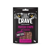Crave Dog Protein Chunks z kaczką 55g + prezent CRAVE