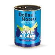 Dolina Noteci Superfood Cielęcina i Jagnięcina 6x400g + prezent DOLINA NOTECI