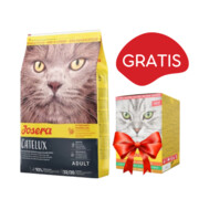 Josera Catelux Adult 10kg + Josera Multipack Pate 85g x 6 GRATIS + prezent JOSERA