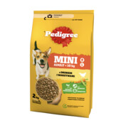 Pedigree Adult Mini z drobiem i warzywami 2kg + prezent PEDIGREE