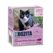 Bozita Feline w sosie krewetki 370g x 12 + prezent BOZITA