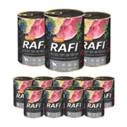 Dolina Noteci Rafi z żołądkami wołowymi i szynką 12x400g + prezent RAFI