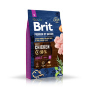 Brit Premium By Nature Adult Small S 1kg + prezent BRIT