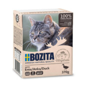 Bozita Feline w galaretce kaczka 370g x 12 + prezent BOZITA