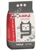 Żwirek Bazyl White 5l + prezent BAZYL