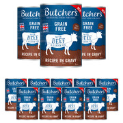 Butcher's Original Recipe z wołowiną w sosie 400g x 12 + prezent BUTCHERS