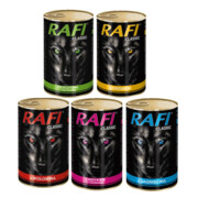 Dolina Noteci Rafi Classic Adult mix 5 smaków 1240g x 5 + prezent RAFI