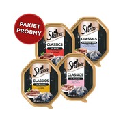 Sheba Classics mix smaków Tacka 85g x 24 + prezent SHEBA