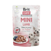 Brit Care Mini Pouch Puppy jagnięcina w sosie 12x85g + prezent BRIT