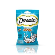 Dreamies przysmak dla kota łosoś 60g + prezent DREAMIES