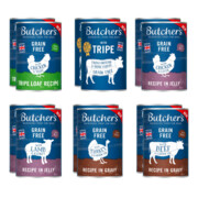 Butcher's Original Recipe mix smaków 400g x 12 + prezent BUTCHERS