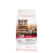 VetExpert Raw Paleo Adult Mini Beef 2,5kg - sucha karma z wołowiną dla psów małych ras + prezent RAW PALEO