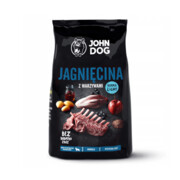 John Dog Jagnięcina Light 3kg + prezent JOHN DOG