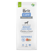 Brit Care Sustainable Adult Large Breed Chicken & Insect 1kg + prezent BRIT