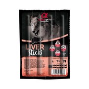 Alpha Spirit Dog Kabanosy z wątróbką 4 szt. + prezent ALPHA SPIRIT