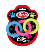 Pet Nova Ringo miętowe Rings z gumy mix kolorów 18,5cm + prezent PET NOVA