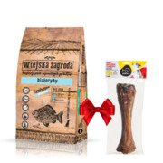 Wiejska Zagroda białoryby 20kg + kość Koema + prezent WIEJSKA ZAGRODA