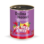 Dolina Noteci Superfood Sarna i Wołowina 6x800g + prezent DOLINA NOTECI