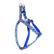 Chaba Szelki regulowane ozdobne niebieskie [rozmiar 1] 10mm/40cm + prezent CHABA